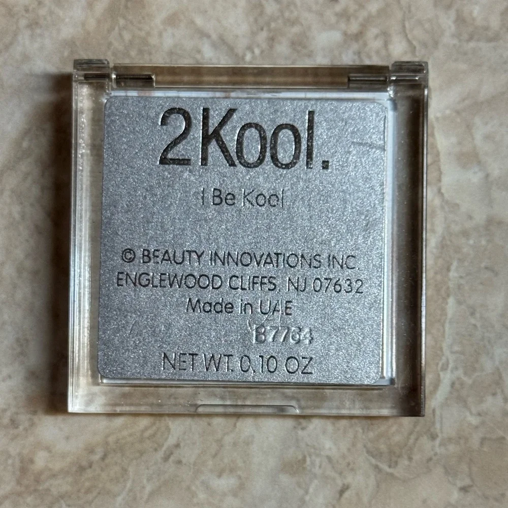 Beauty Innovations Inc 2Kool Eyeshadow I Be Cool Rose Gold Shimmer .10oz NEW